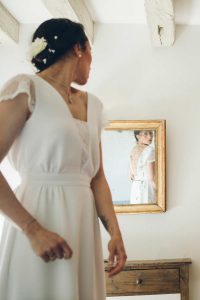 preparatifs mariee domaine de la trigaliere